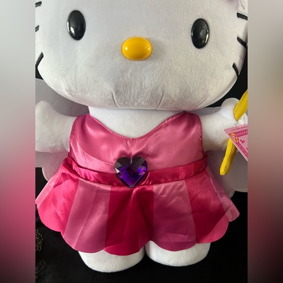 NEW Hello Kitty 2026 Valentines Plush Greeter Heart Gems Fairy Wand VIRAL - Picture 3 of 4